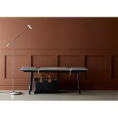 BELID Vloerlampe , Grijs, Woonkamer, Metaal