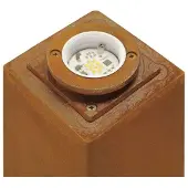 SLV Terraslamp Rusty Square 40 Roest