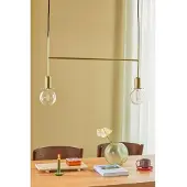 Hubsch 990817 hanglamp - 86 x H40 cm - Messing