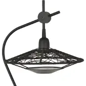 Forestier Tafellampe , Carpa, Zwart, Slaapkamer, Stof, Designer
