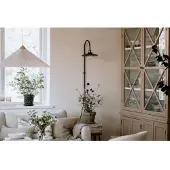 Globen Lighting Wandlampe , COBBLER, Grijs, Woonkamer, Metaal, Vintage / Retro
