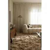 Globen Lighting Vloerlampe , Cannes, Beige, Woonkamer, Metaal, Designer