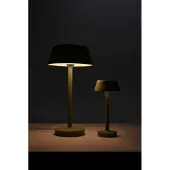ANTIDARK Tafellampe , dimbare, Grijs, Woonkamer, Aluminium