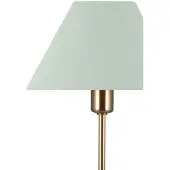 Globen Lighting Tafellamp IRIS, groen, Woon-/ Eetkamer, Textiel / Stof / Zijde, Vintage, Tafellamp