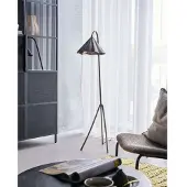 House Doctor Vloerlamp, HDFlola, Antiek bruin