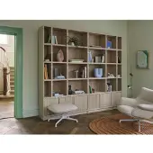 Muuto Post vloerlamp Brown-green