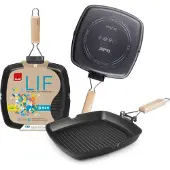 Ibili Lif Grillpan - Aluminium - 20x20cm