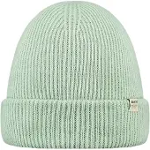 Barts rib gebreide muts lichtgroen Meisjes Acryl Effen - maat 53-55