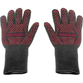 Westmark BBQ-handschoenen – vuurvaste BBQ-handschoenen, voor veilig werken bij de BBQ, bij de oven of bij de open haard – 325 x 190 x 30mm, 2 stuks
