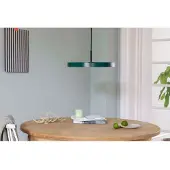 UMAGE Asteria Medium Hanglamp Petrol Blue | Black