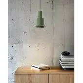 DCW éditions Chaumont Hanglamp Ø15 Cm Groen - Hanglampen Staal Green - CHAUMONT P 150 GR-GR