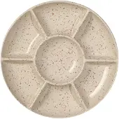 Sagaform Ditte Serveerkom Ø26 Cm - Overige borden & schotels Steengoed Beige - 5018649