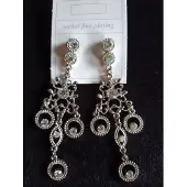 Charme Bijoux Oorbellen chique met schitterende steentjes