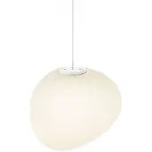 Foscarini Hanglampe , Gregg MIDI, dimbare, Wit, Woonkamer, Glas, Designer