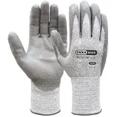 M-Safe veiligheidshandschoen snijbestendig Dynaflex, PU coating/dyneema, maat 9