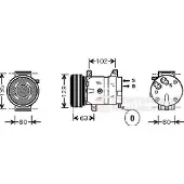 VAN WEZEL 4300K404 Aircopomp