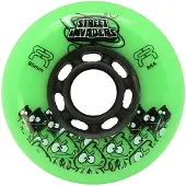 On24 - 80mm Street Invaders 4-pack - Skate Wielen - Groen