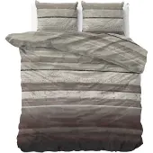 Sleeptime Elegance Flanel Dekbedovertrek Marcus Taupe-200x200/220