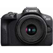 Canon EOS R100 Zwart + 18-45mm