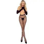 Passion Panty open kruis, visgraat, elegant TI031 (S)