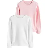 Next Shirt rosa / wit