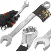 JCB - Steeksleutel - 22mm - 75 graden - 12-kant