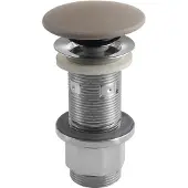 Sapho Wastafelafvoer 5/4“, klikwaste, betonnen stop, 1-8cm, mat zand