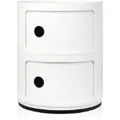Kartell Componibili Classic Opbergunit White | 2 doors