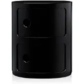 Kartell Componibili Classic Opbergunit Black | 2 doors