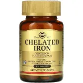 Solgar - Gecheleerd IJzer Tabletten (100 tabletten)