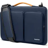 Tomtoc Defender A42 Laptoptas - Navy Blue (14 inch) - Onder andere geschikt voor: 14-inch MacBook Pro M1/M2 Pro/Max A2779 A2442 2023-2021, 13.5-14.4 inch Microsoft Surface Laptop Studio/5/4/3/2/1