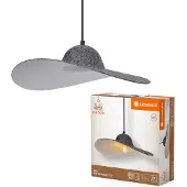 Ledvance LED Armatuur E27 | Decor Felt Hat Pendant 1XE27 Dark Gray