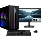 Captiva Power Starter R80-019 TFT-bundel, 3,8 GHz, AMD Ryzen 7, 16 GB, 1 TB, DVD-RW, Windows 11 Home