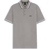 BOSS Shirt 'Paddy' grijs / zwart / wit