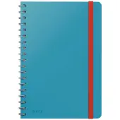 Leitz - Notitieboek Cosy B5 lijn spiraal blauw | 1 stuk | 15 stuks