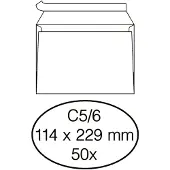 Quantore Bankenvelop C5/6 Zelfklevend Wit 158159