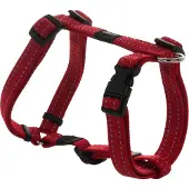 Rogz Utility Tuig Rood - Hondenharnas - M 32-52x1.6 Cm