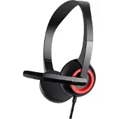 Havit H202d (Black) Hoofdtelefoons Bedraad Hoofdband Oproepen/muziek Zwart, Rood