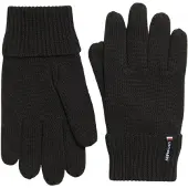 Superdry Vingerhandschoenen 'Essentials' zwart