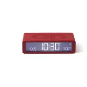 Lexon Wekkerradio Flip Classic Rood