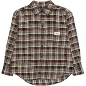 Only & Sons Junior Overhemd 'OSJJack' grijs / roestrood / zwart / wit