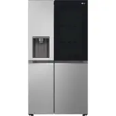 LG InstaView GSGV81PYLL, Vrijstaand, Amerikaanse deur, Zilver, 2 deur(en), Prime Silver, Touch