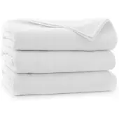 Zwoltex Hotel Comfort Handdoek 30x50cm Wit - Luxe Katoen