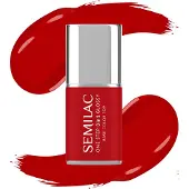 Semilac 3in1 One Step Glossy Gel Nagellak 7 ml S530 Scarlet