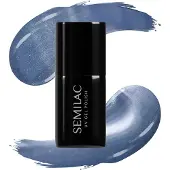Semilac UV Nagellack Gel Nagellak 7 ml 665 Blueberry Gloss