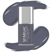 Semilac UV Gel Polish One Step 3in1 Glossy S185 Stone Grey