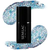 Semilac UV Nagellack Gel Nagellak 7 ml 610 Frosty Christmas
