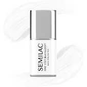 Semilac UV Gel Polish One Step 3in1 Glossy S110 The White