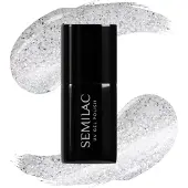 Semilac UV Nagellack Gel Nagellak 7 ml 605 White Flash
