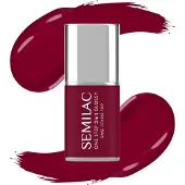 Semilac 3in1 One Step Glossy Gel Nagellak 7 ml S570 Dark Raspberry